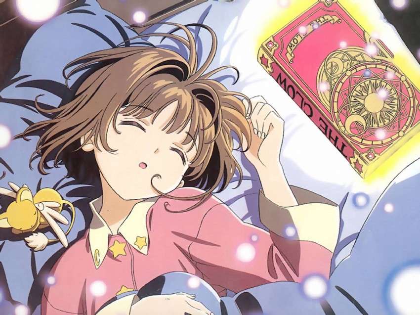 kinomoto sakura and kero (cardcaptor sakura) drawn by suzuki_norimitsu
