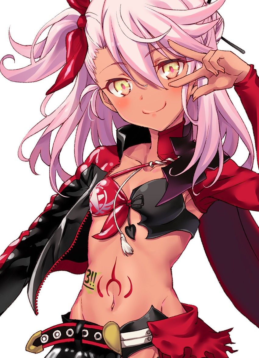 chloe von einzbern (fate and 1 more) drawn by boshi_(a-ieba)