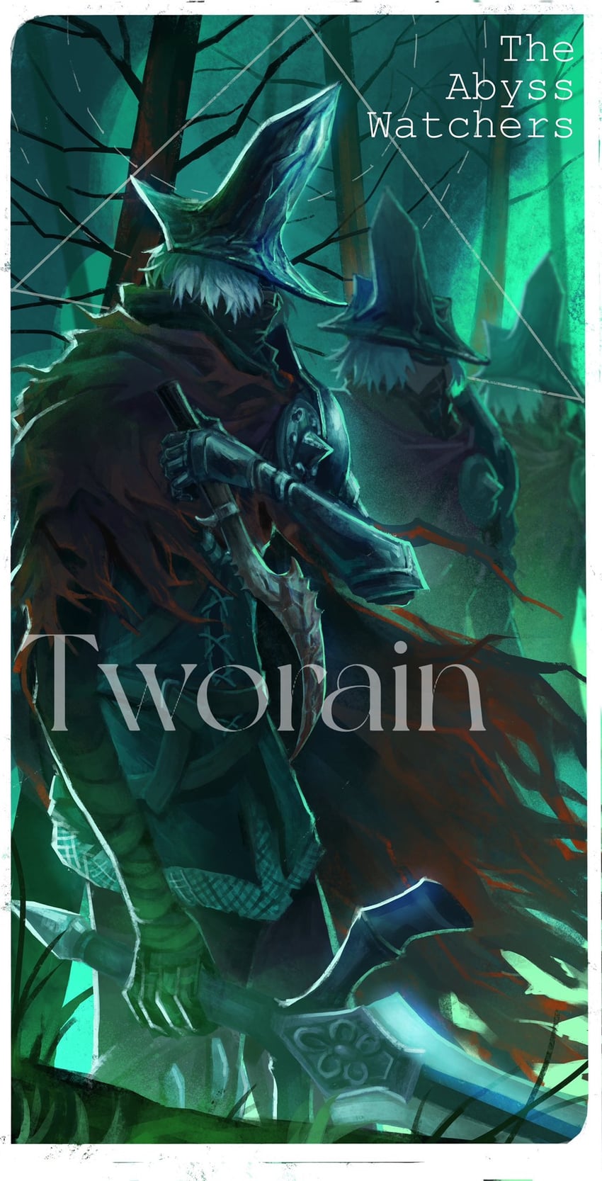 abyss watcher (dark souls and 1 more) drawn by tworain_w