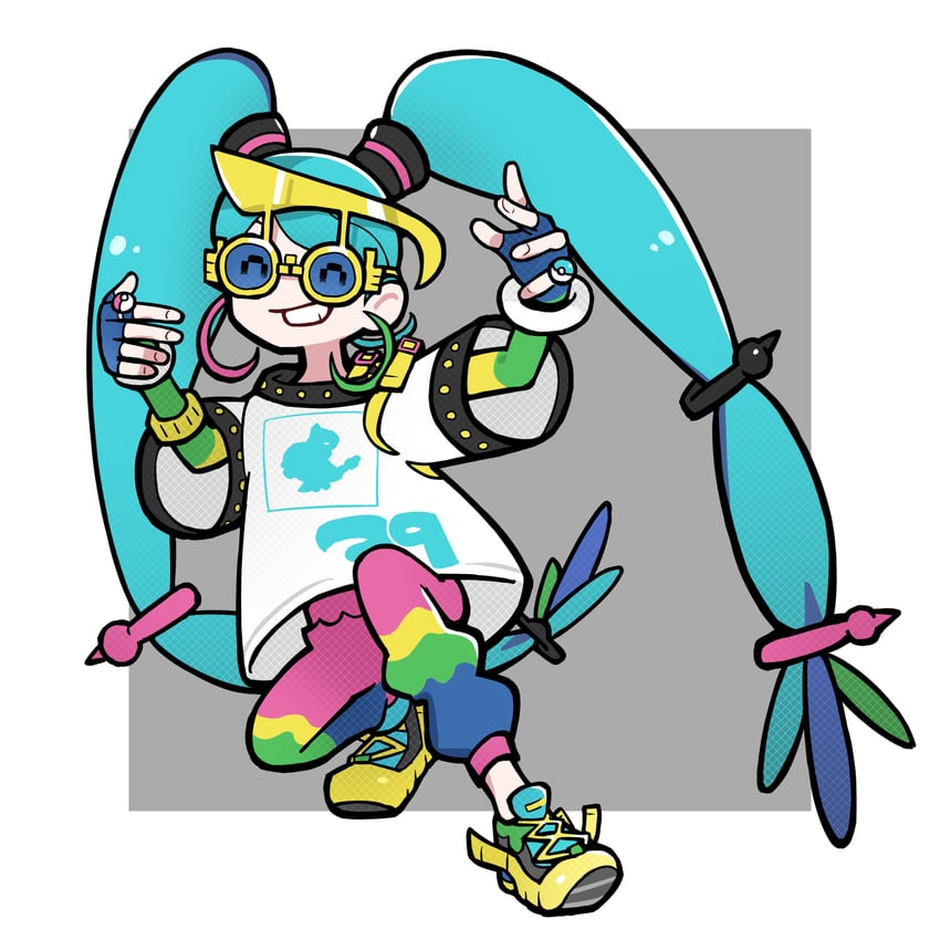 hatsune miku, chatot, and normal miku (pokemon and 2 more) drawn by rennkurusu