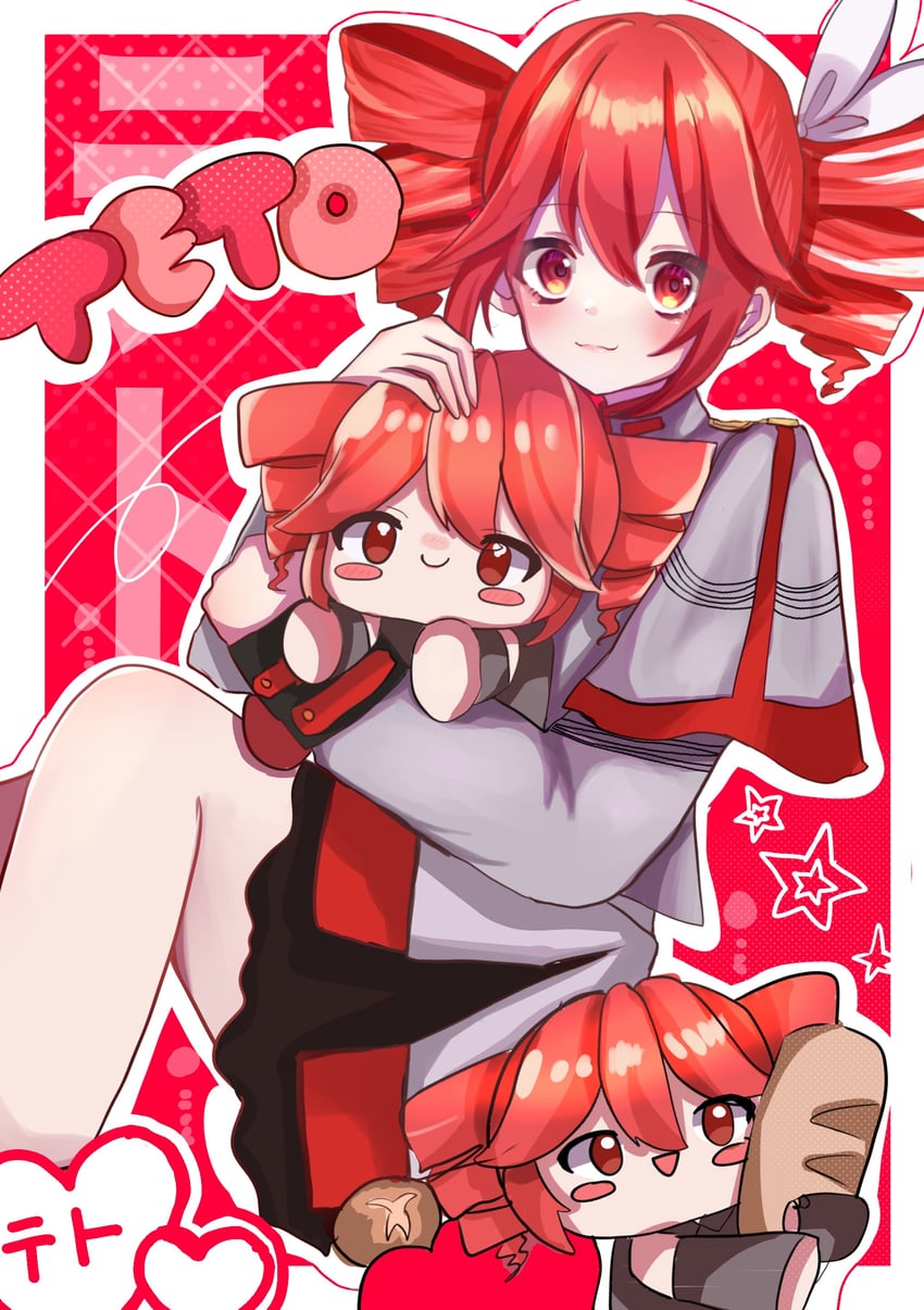 kasane teto (utau and 1 more) drawn by oz_gano