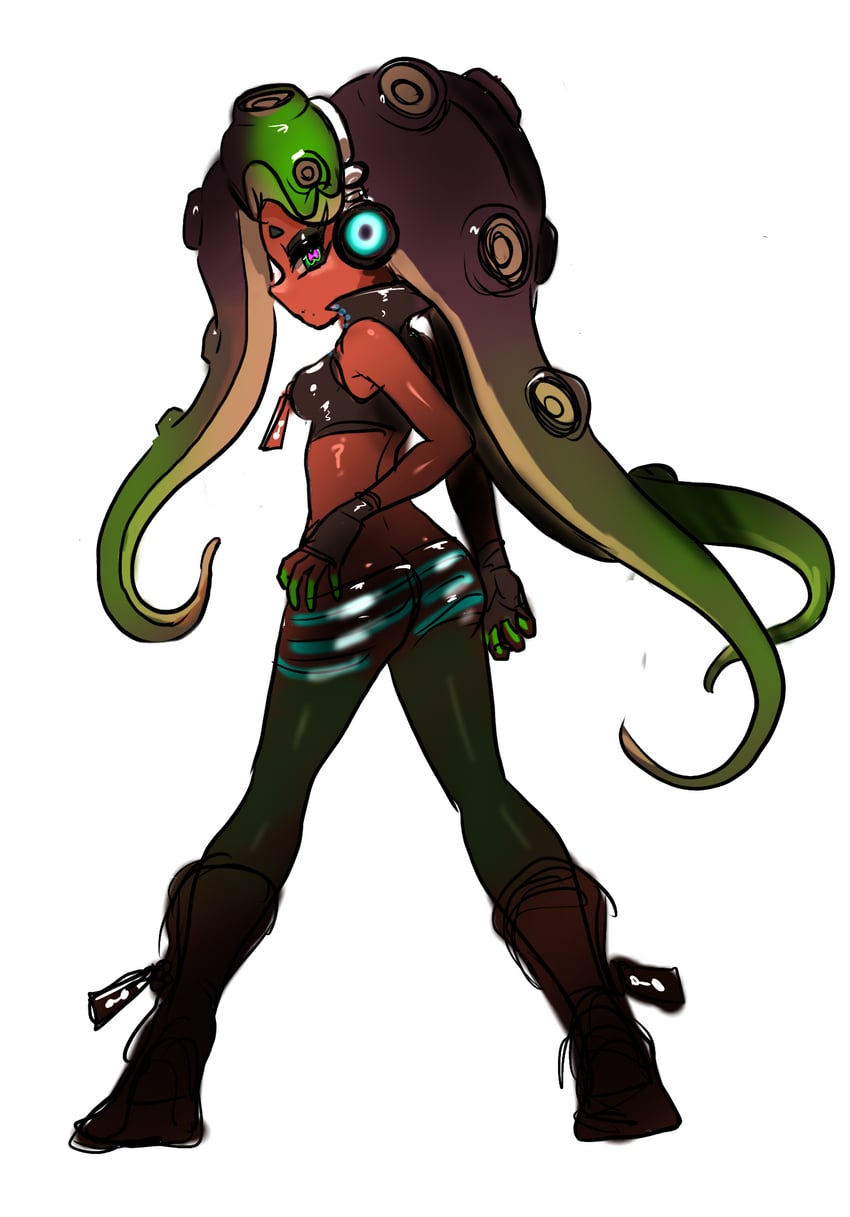 marina (splatoon and 1 more) drawn by koharu2.5