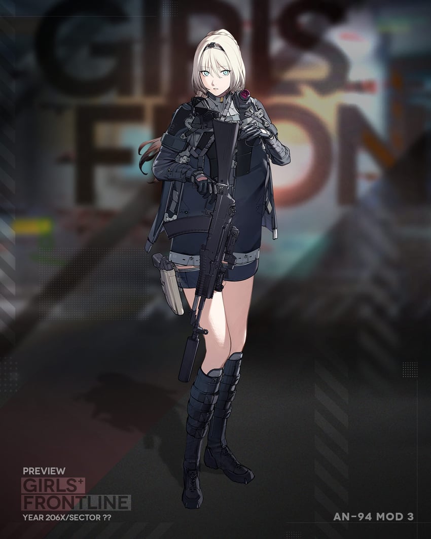 an-94 (girls' frontline) drawn by duoyuanjun
