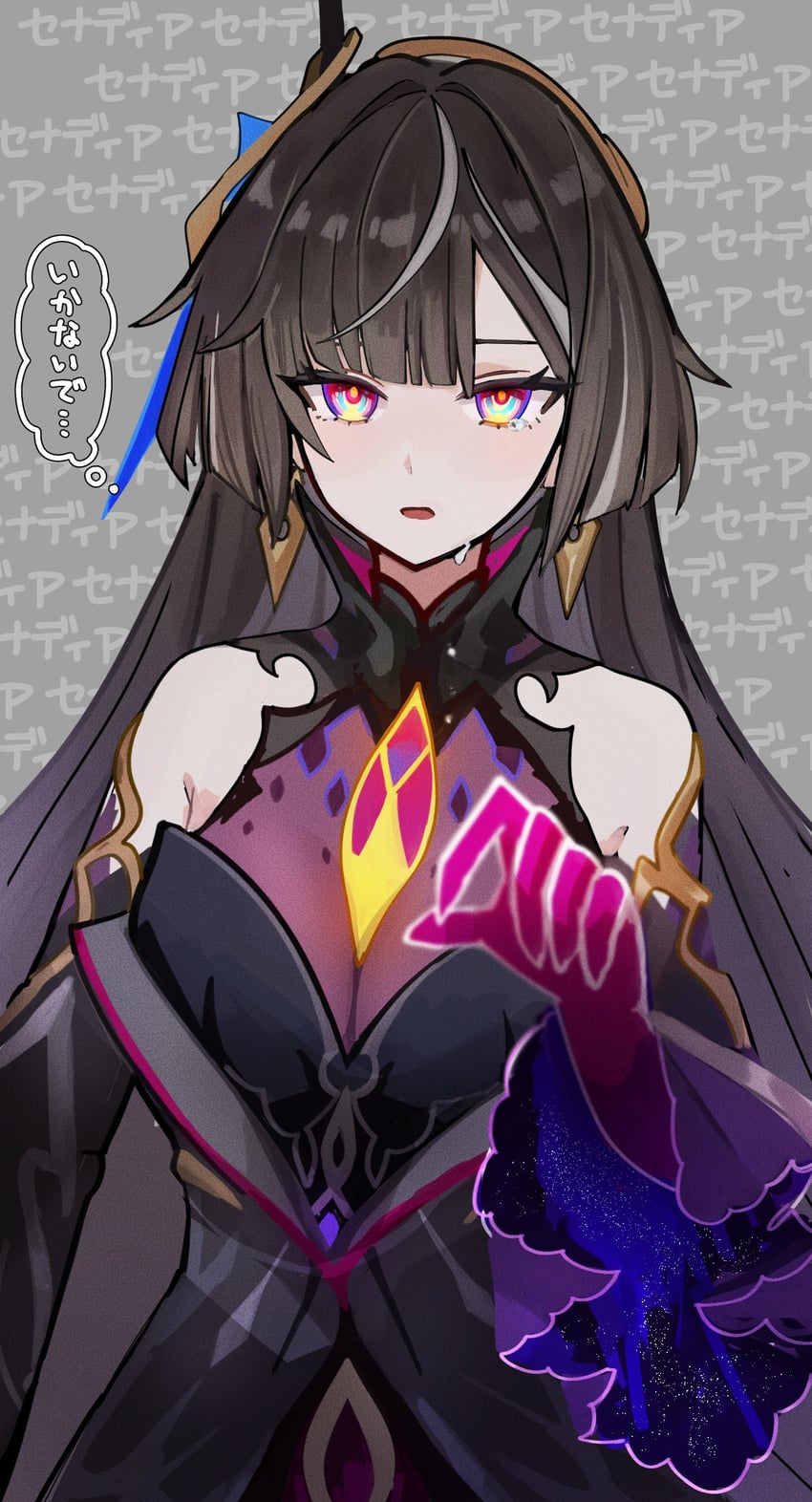 leylah (honkai and 1 more) drawn by kuromu_shado