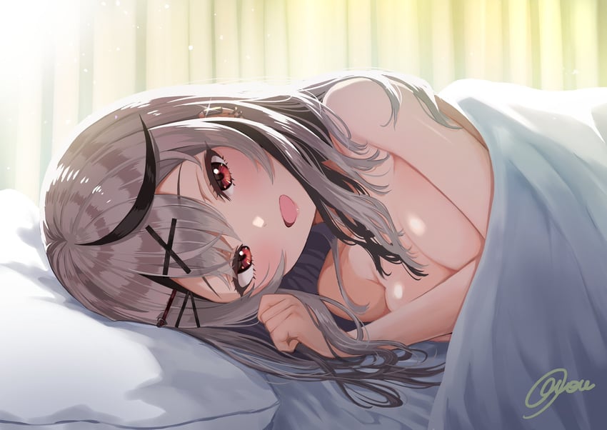 sakamata chloe (hololive) drawn by @-you_(you_2023_8_16)
