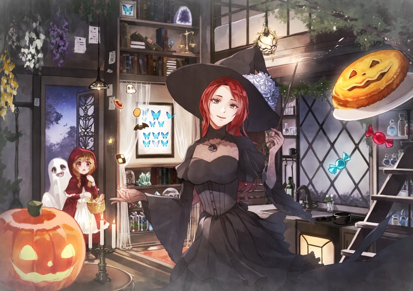 little red riding hood (original and 1 more) drawn by gensouoekakicho