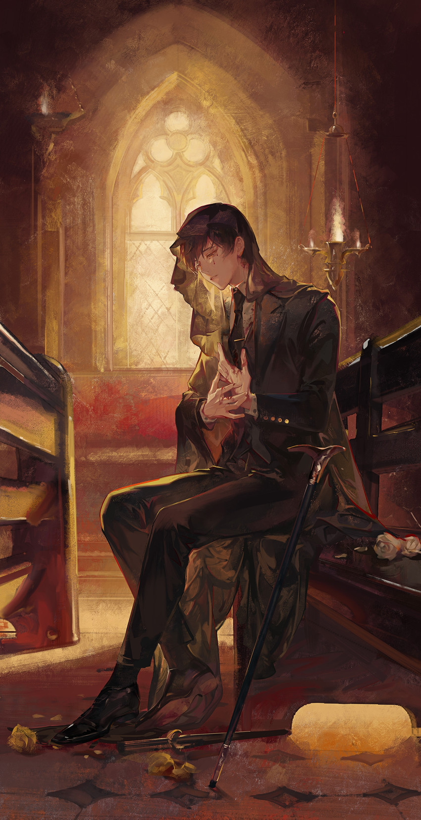 klein moretti (lord of the mysteries) drawn by mrthersh
