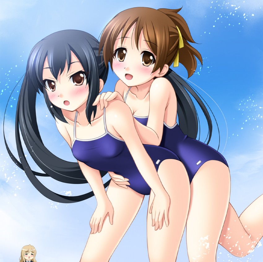 nakano azusa, kotobuki tsumugi, and hirasawa ui (k-on!) drawn by narutaki_shin