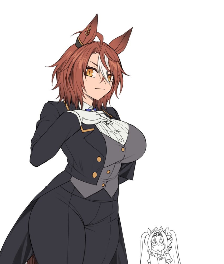 daiwa scarlet and daiwa major (original and 1 more) drawn by fukuro_(maruaru00)