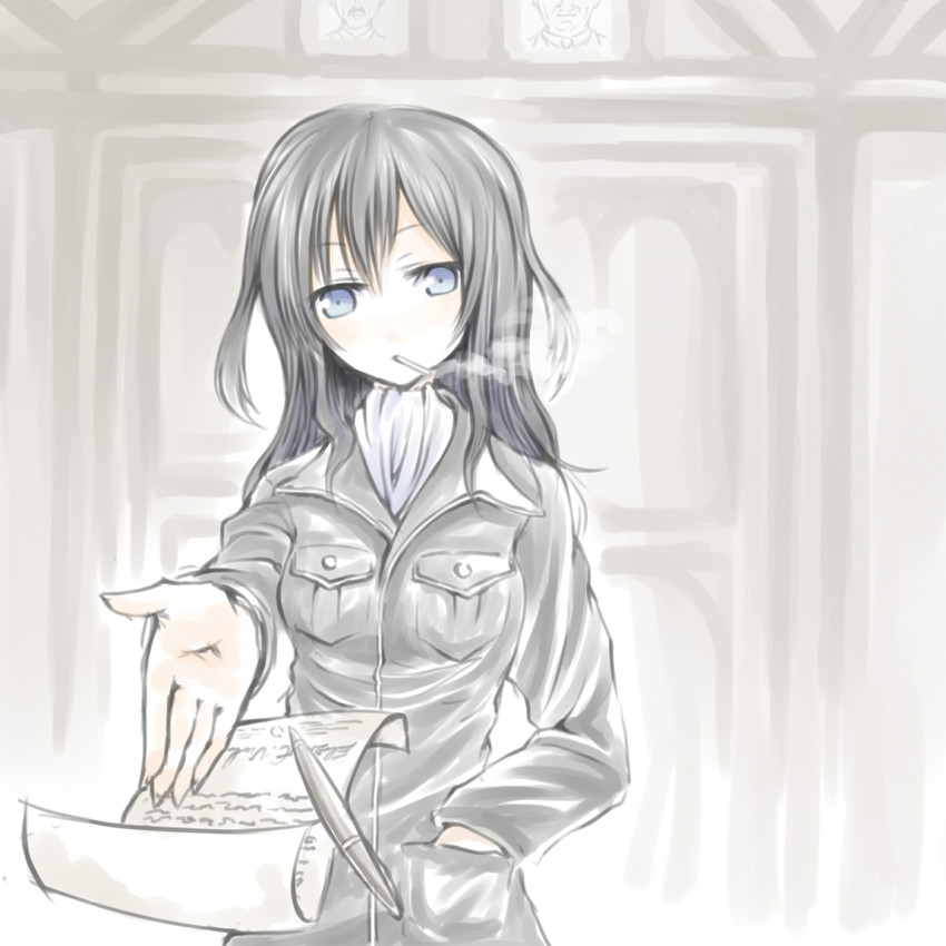 elizabeth f. beurling (world witches series and 1 more) drawn by yukimochi_(yume)