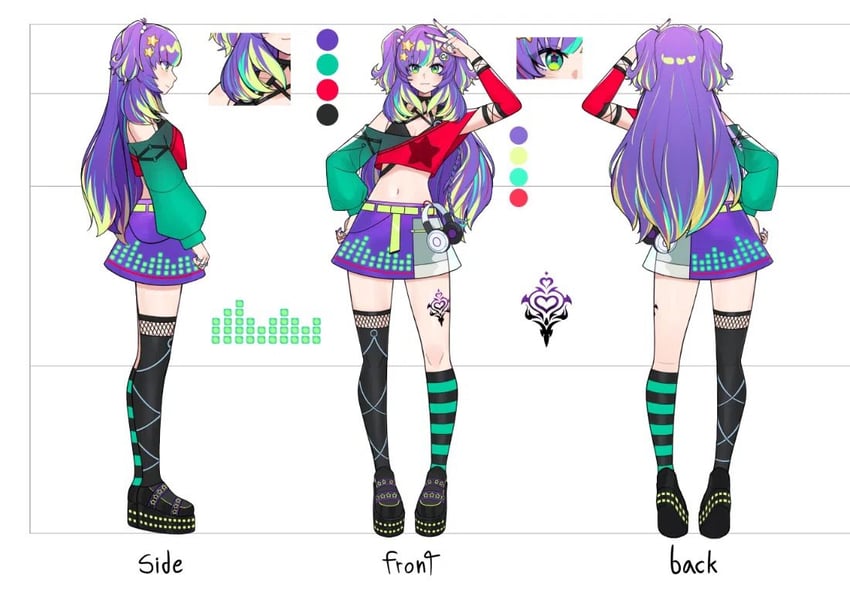 moka roki (indie virtual youtuber) drawn by dvdraw