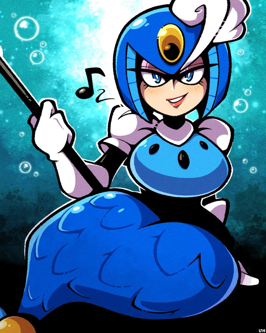 splash woman (mega man and 1 more) drawn by legendofnerd