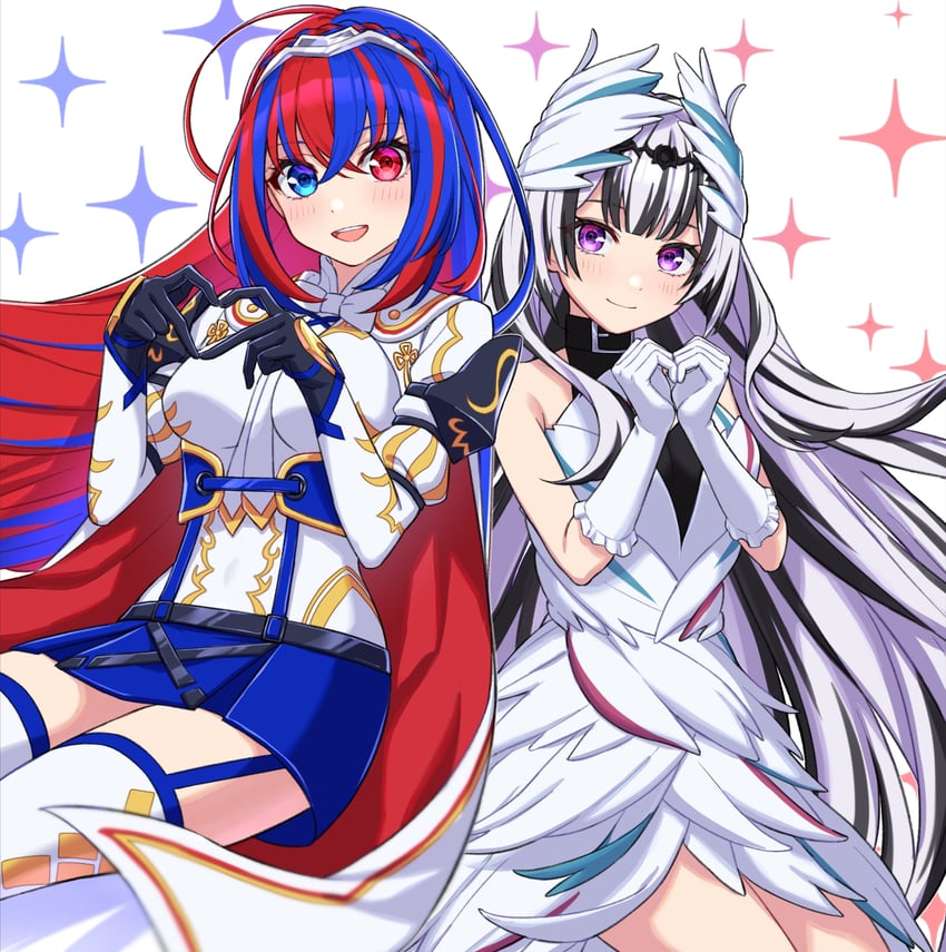 female alear and veyle (fire emblem and 1 more) drawn by shinae