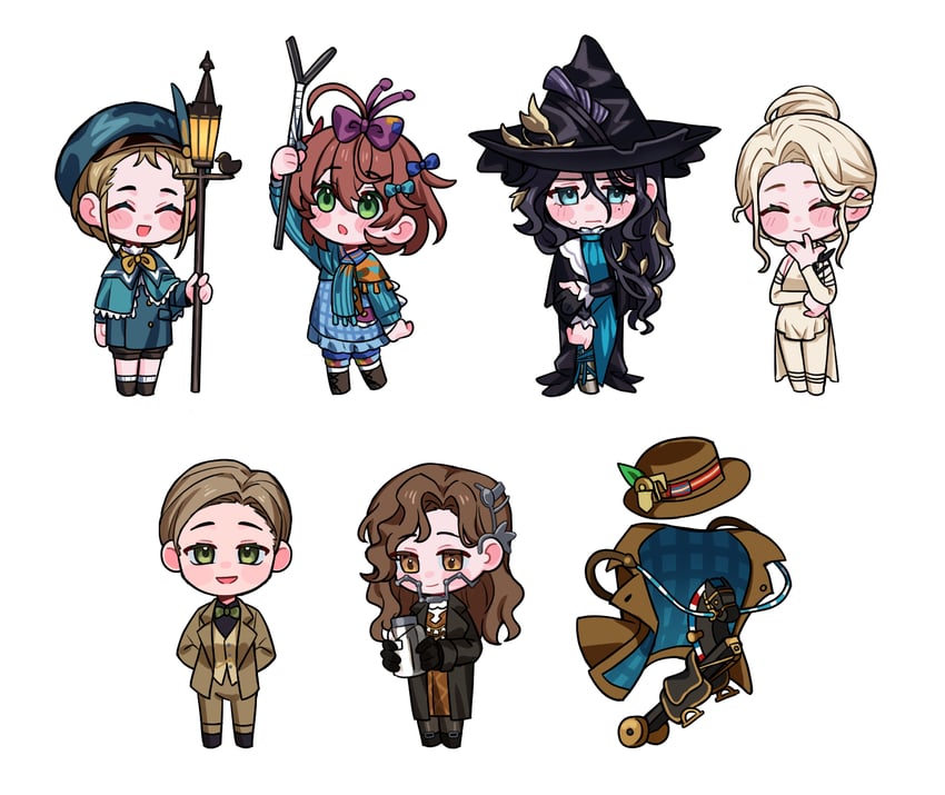 tooth fairy, willow, flutterpage, caroline bartley, brimley, and 2 more (reverse:1999) drawn by haihaiera