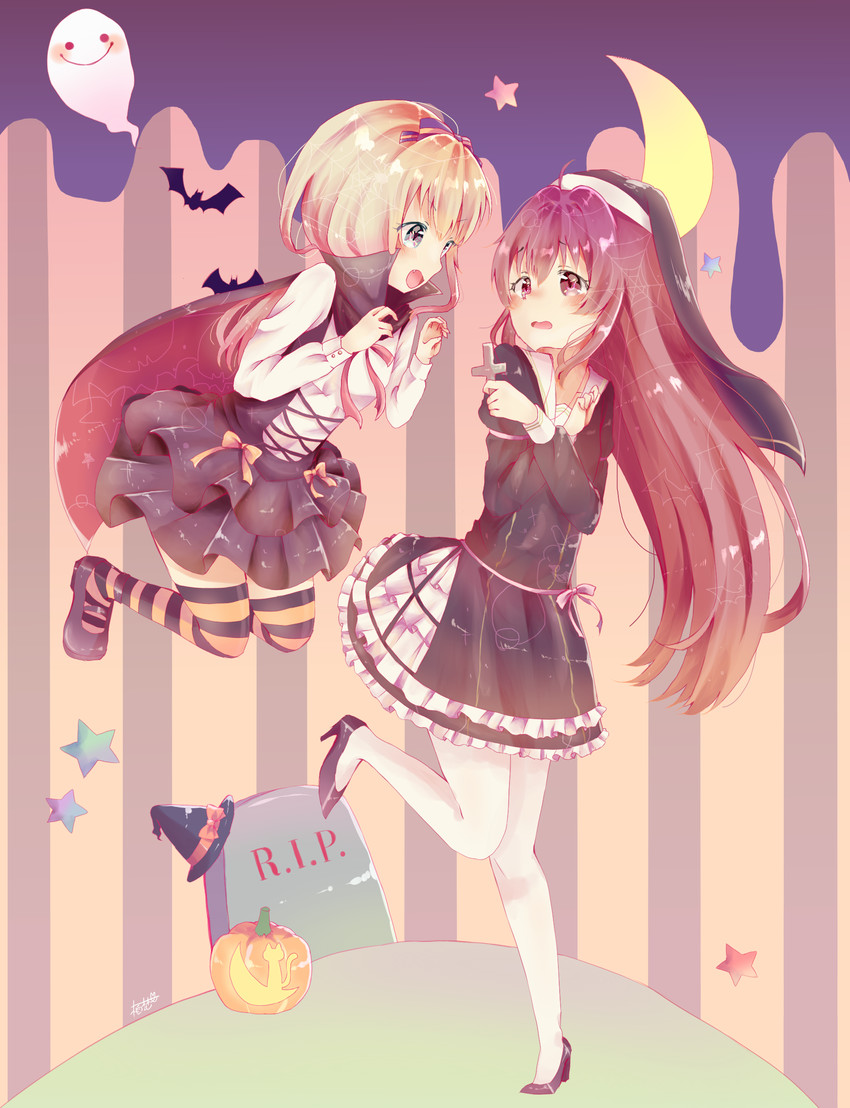 toshinou kyouko and sugiura ayano (yuruyuri) drawn by gamll_1525