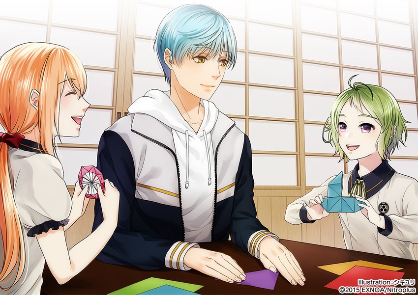midare toushirou, ichigo hitofuri, and mouri toushirou (touken ranbu) drawn by kanameyura