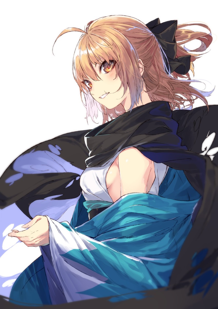 okita souji (fate and 1 more) drawn by kuwashima_rein