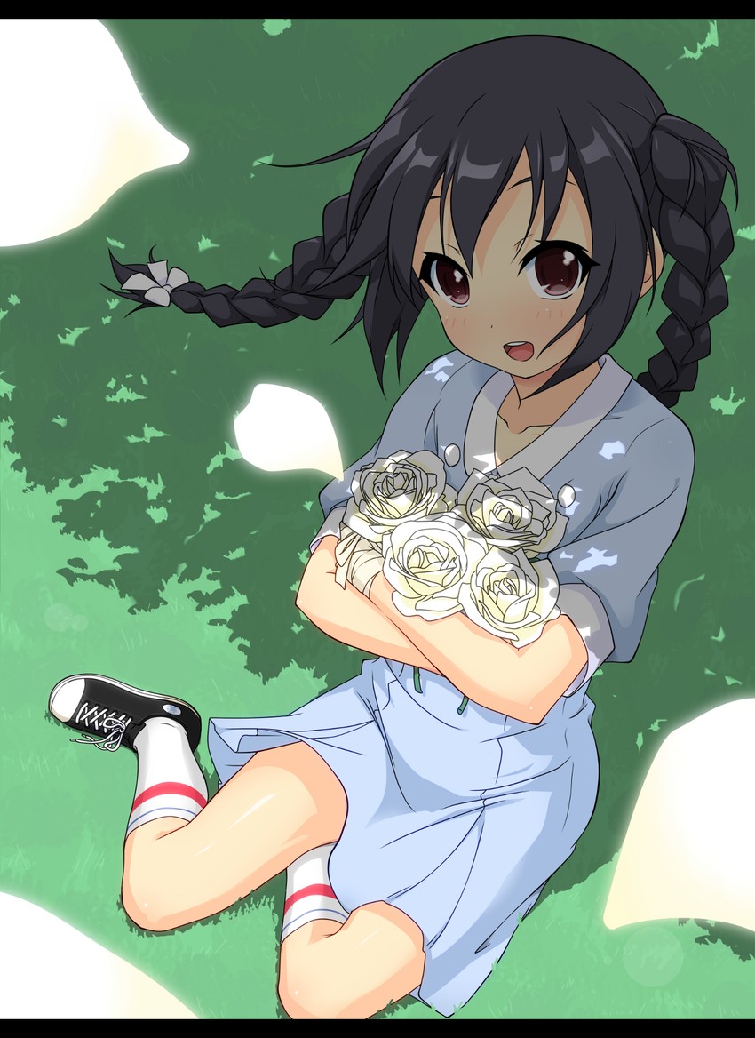 nakano azusa (k-on! and 1 more) drawn by k10k