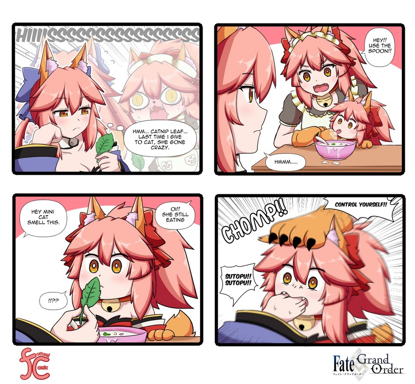 tamamo, tamamo no mae, and tamamo cat (fate and 2 more) drawn by keita_naruzawa