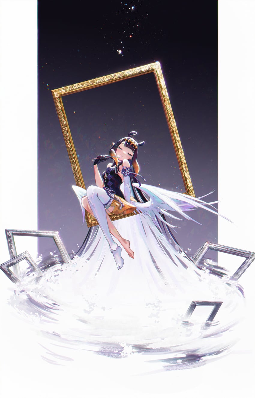 ninomae ina'nis (hololive and 1 more) drawn by rezynsire