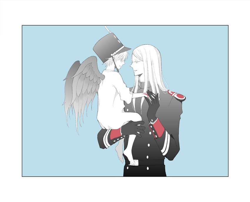 tezcatlipoca and daybit sem void (fate and 1 more) drawn by suica7777777