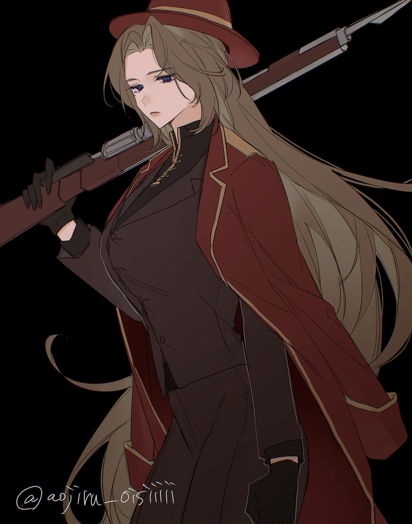 rodion (project moon and 1 more) drawn by aojiru_oisiiiii