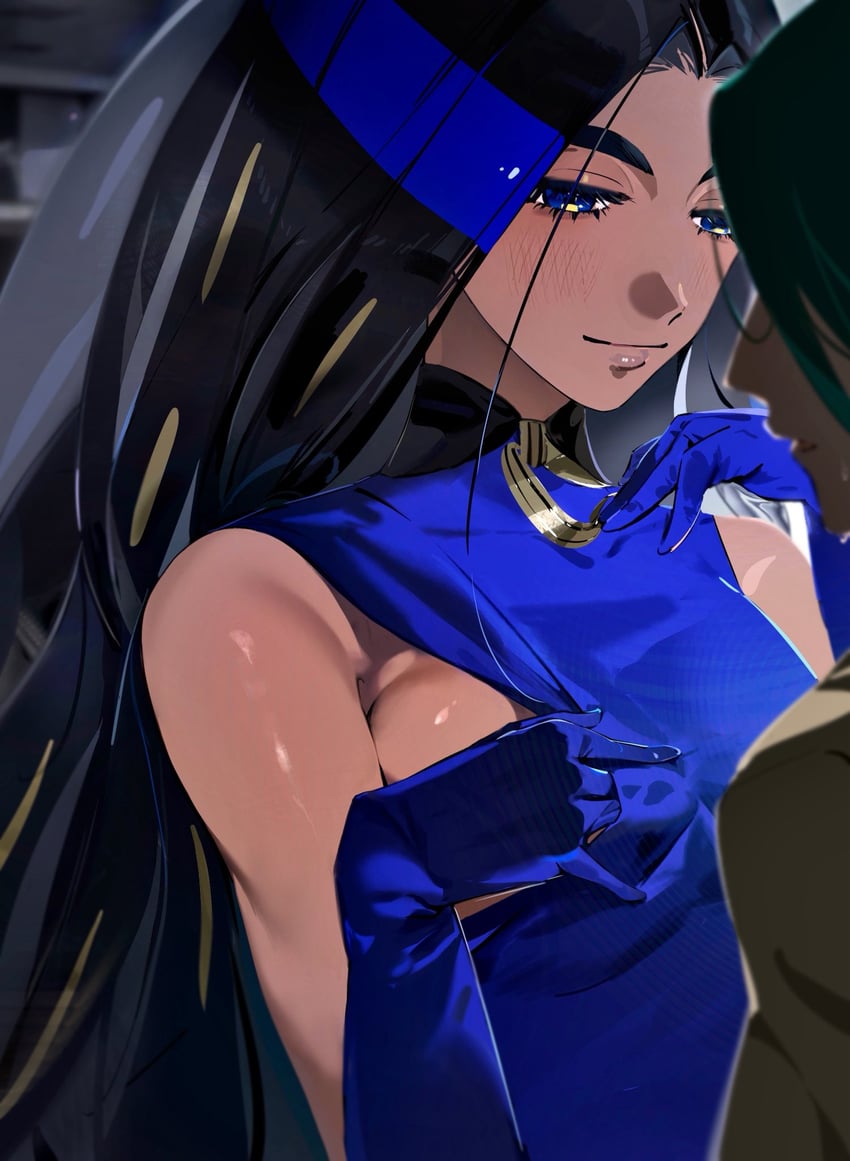 rika and geeta (pokemon and 1 more) drawn by geetasdog