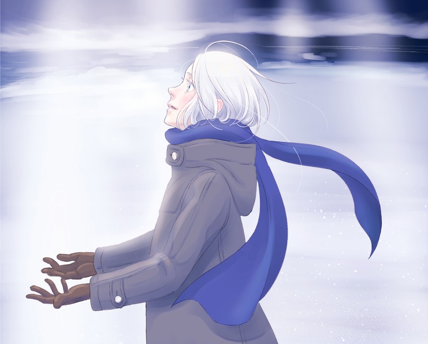 viktor nikiforov (yuri!!! on ice and 1 more) drawn by natsuno_(natsunosho)