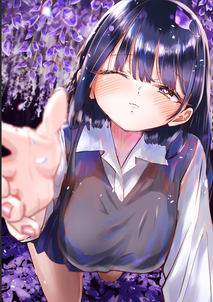 yamada anna (boku no kokoro no yabai yatsu) drawn by m2bou