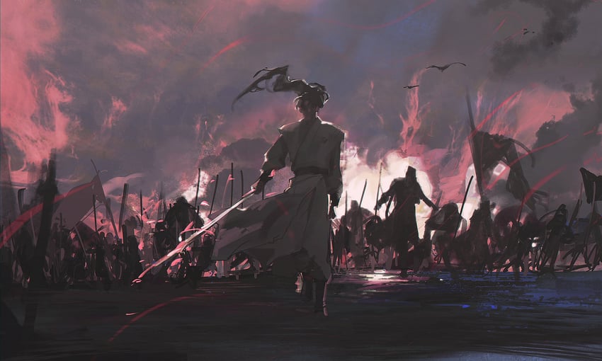 cheongmyeong (return of the mount hua sect) drawn by 1000_doo