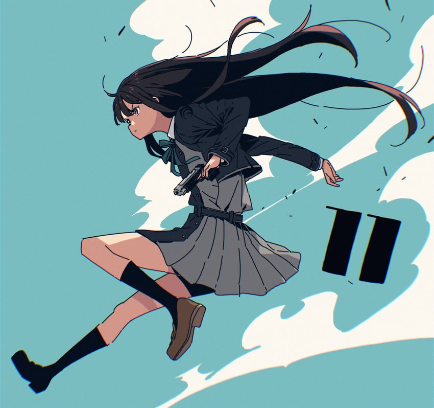 inoue takina (lycoris recoil) drawn by imigimuru