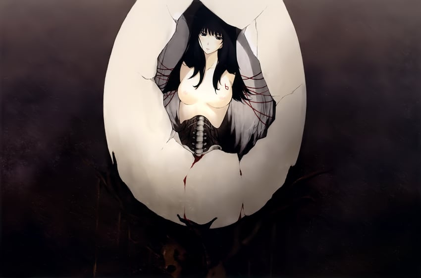 kuchiki touko (kara no shoujo and 1 more) drawn by sugina_miki