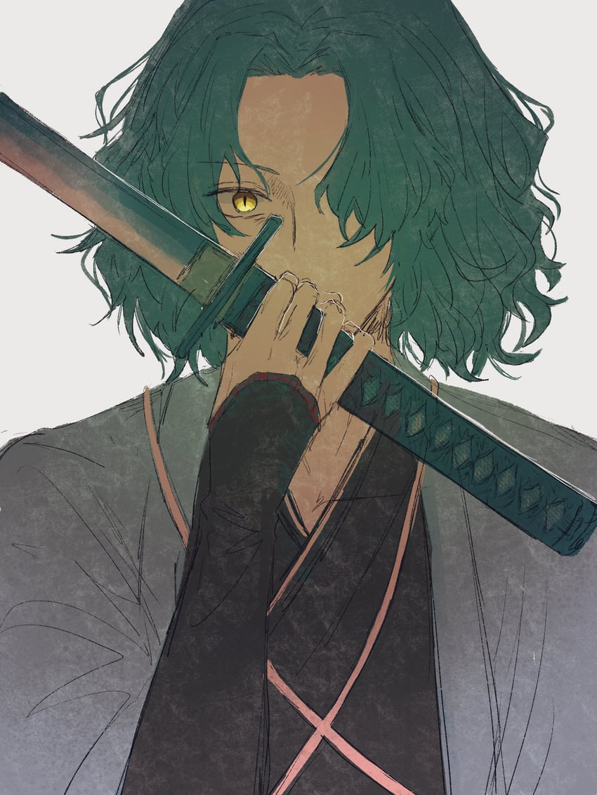 saitou hajime (fate and 1 more) drawn by tt_hmx