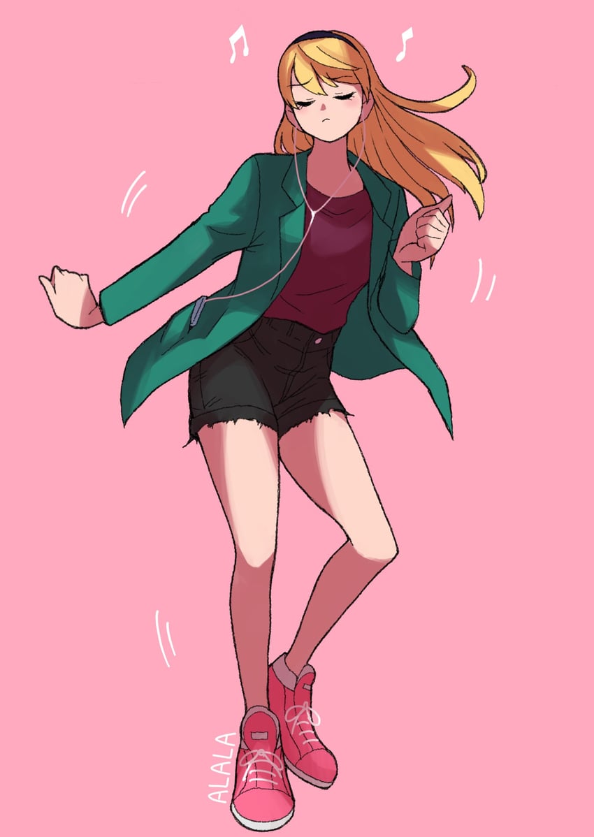 gwen stacy (marvel and 1 more) drawn by sushi_pizza_rrr