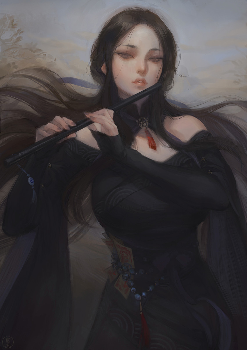pandora acherona (original) drawn by nat_the_lich