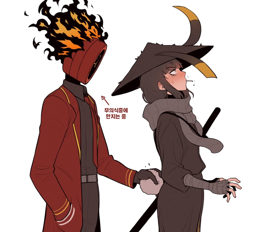 ryoshu and dante (project moon and 1 more) drawn by misg1111