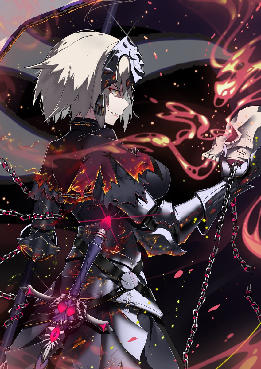jeanne d'arc alter (fate and 1 more) drawn by lucky_(1045044604)