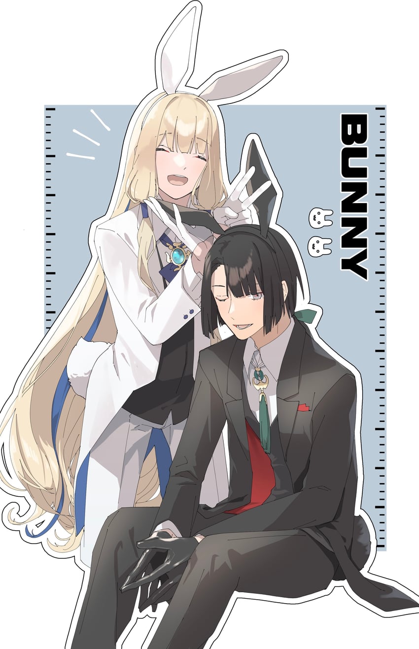 taigong wang and noah (fate and 2 more) drawn by chikuwa_(cccccchhhhhhii)