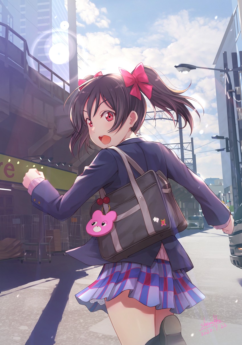 yazawa nico (love live! and 1 more) drawn by shamakho