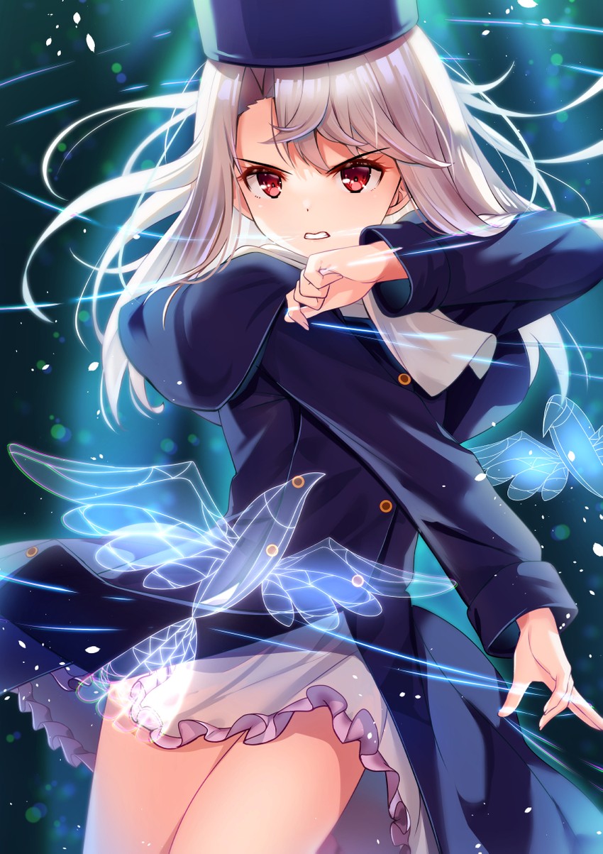 illyasviel von einzbern (fate and 1 more) drawn by yan_(nicknikg)