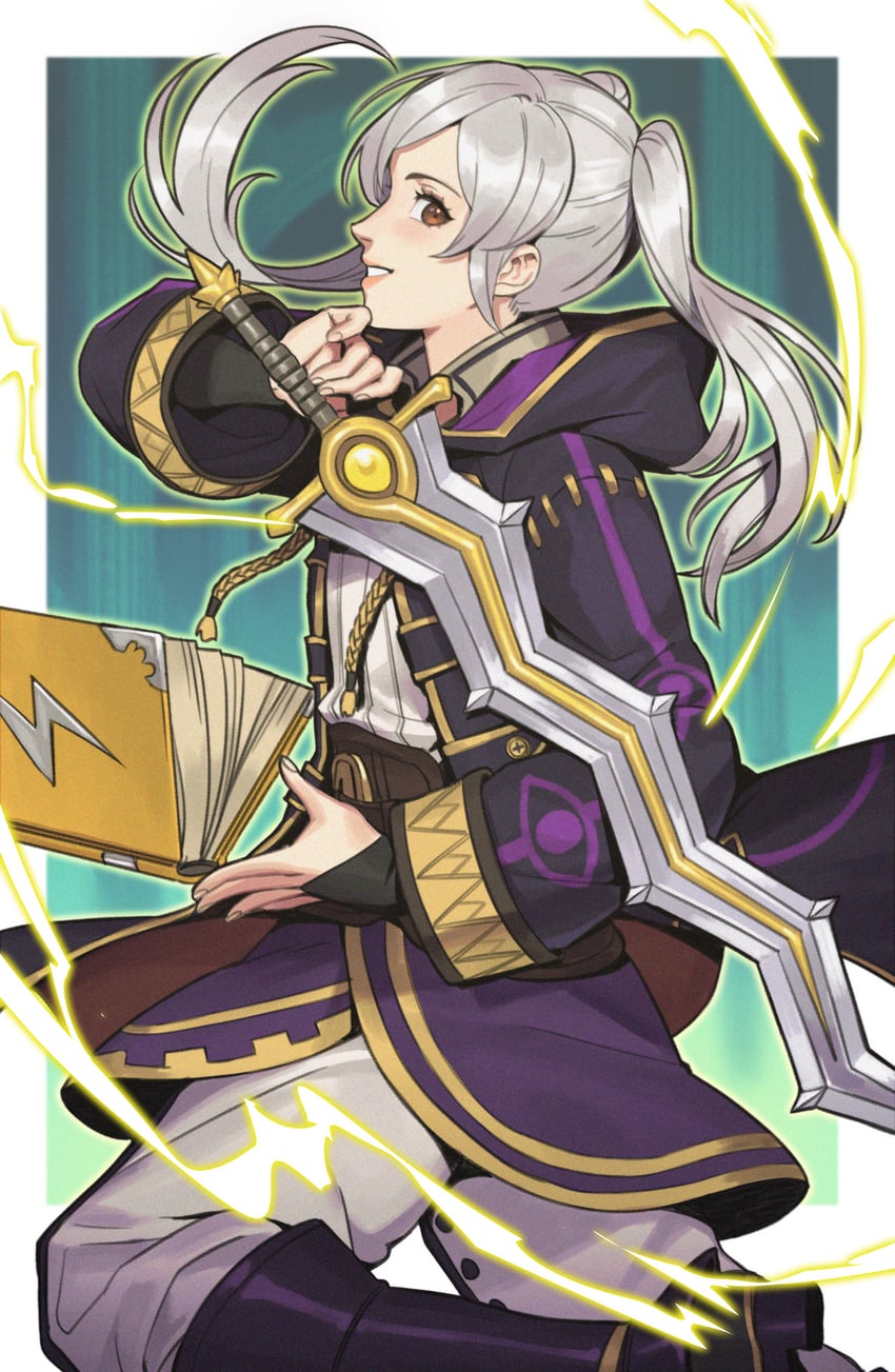 female robin (fire emblem and 1 more) drawn by radiostarkiller
