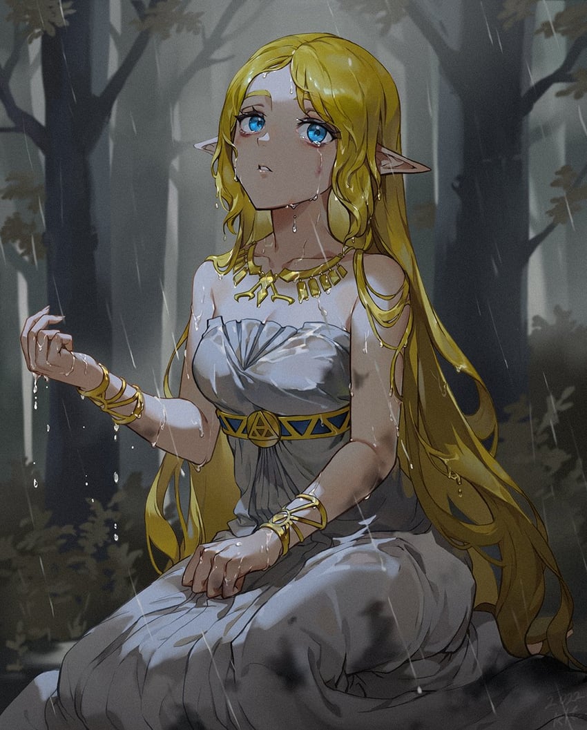princess zelda (the legend of zelda and 1 more) drawn by rke
