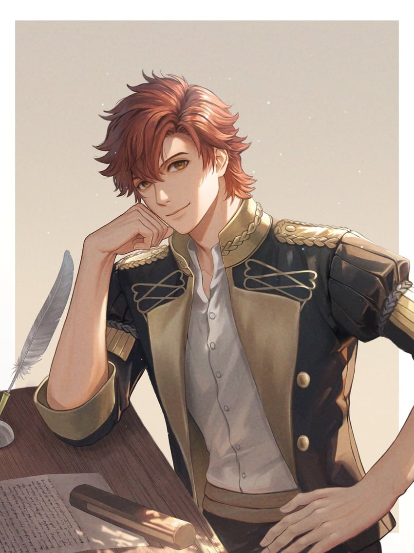 sylvain jose gautier (fire emblem and 1 more) drawn by wrainbow13