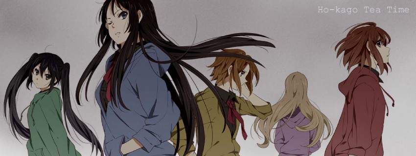akiyama mio, nakano azusa, hirasawa yui, tainaka ritsu, and kotobuki tsumugi (k-on!) drawn by karuha