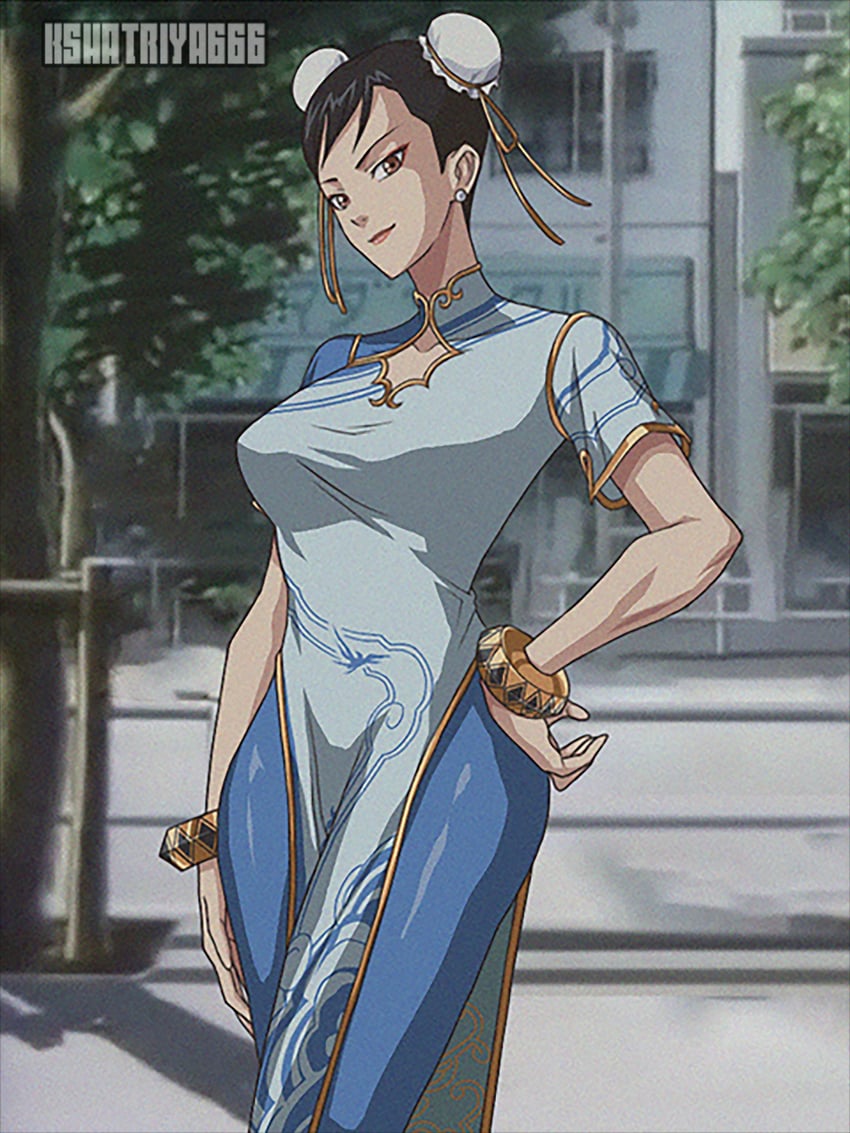 chun-li (street fighter and 1 more) drawn by kshatriya_666
