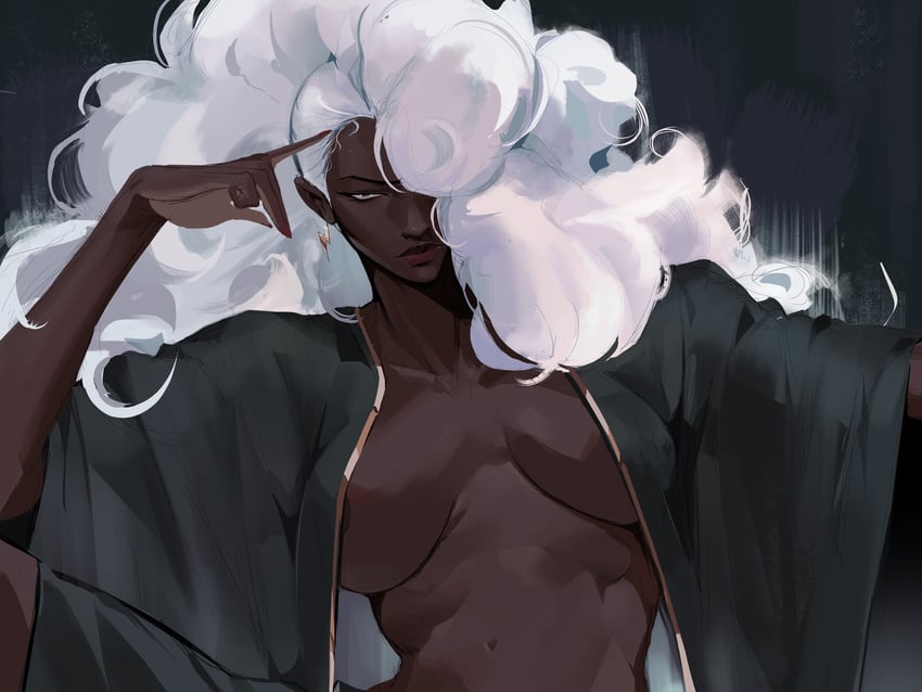 storm (marvel and 1 more) drawn by retrotheartist