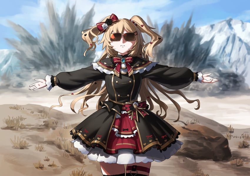 akai haato (hololive and 3 more) drawn by nemoto_yuuma