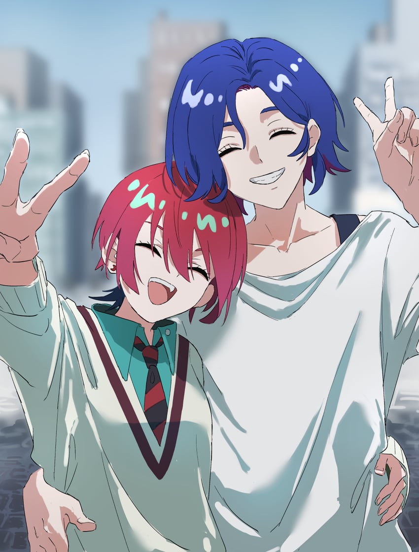 amate yuzuriha and shuji ito (gundam and 1 more) drawn by o6nuqm