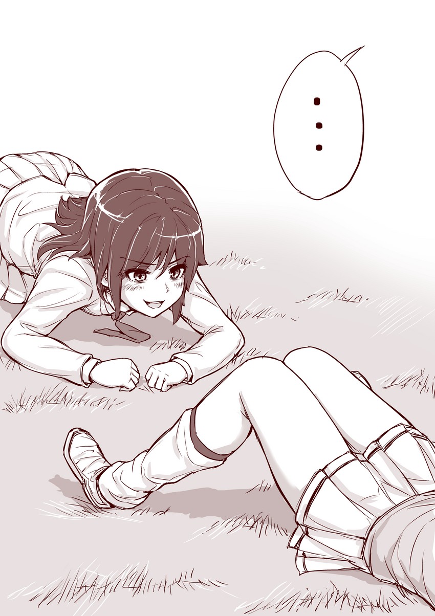 kuroki tomoko and nemoto hina (watashi ga motenai no wa dou kangaetemo omaera ga warui!) drawn by gekohan