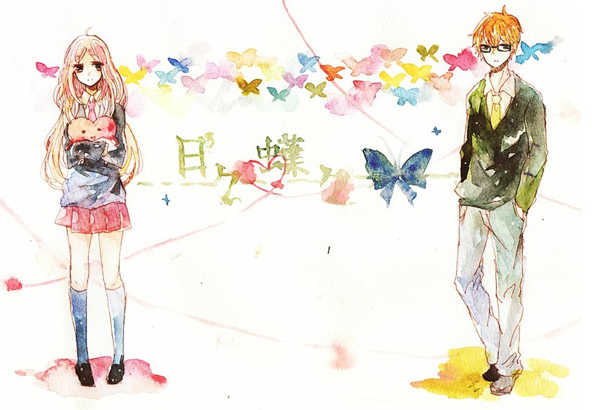 shibazeki suiren and kawasumi (hibi chouchou) drawn by shiratsuyu_(nagatukihakuro)